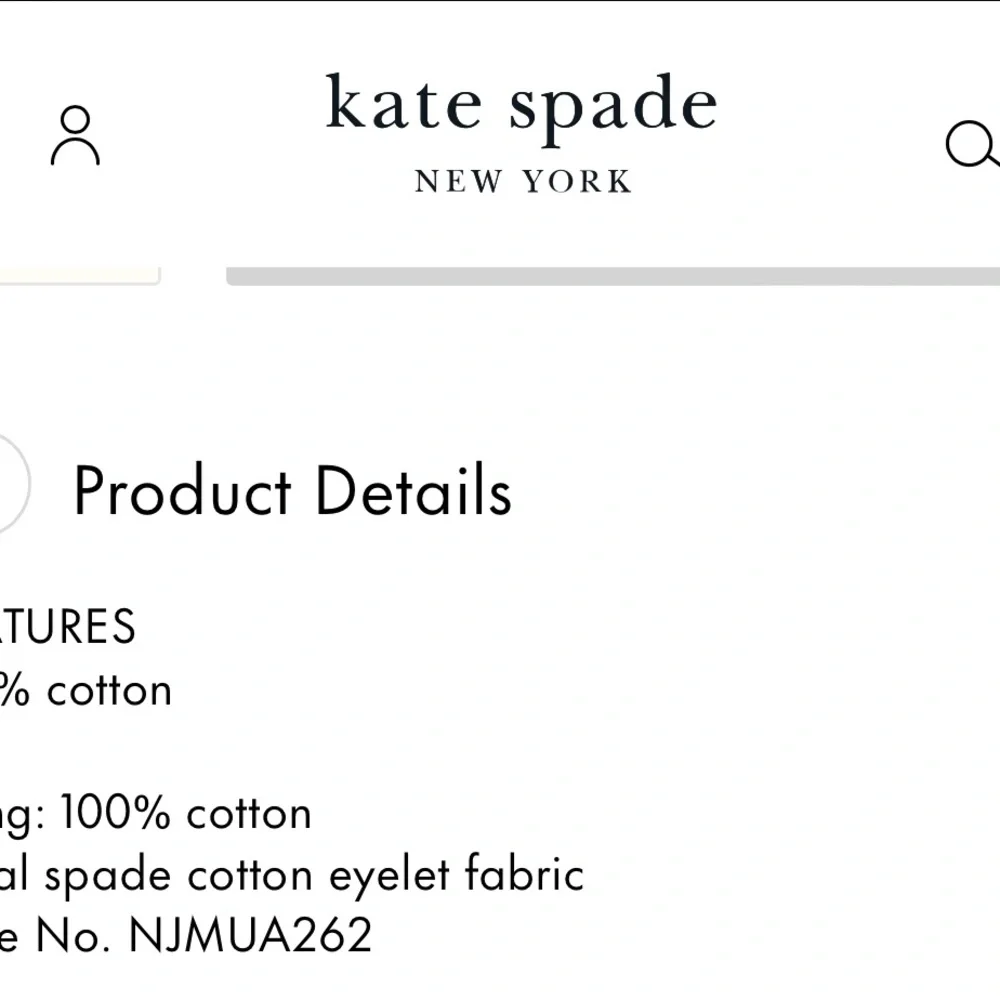 Kate Spade ♠️ Eyelet Mini dress. Size 6. Color Lilac